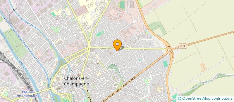 localisation de l'entreprise AC MACHINERY  CHALONS-EN-CHAMPAGNE