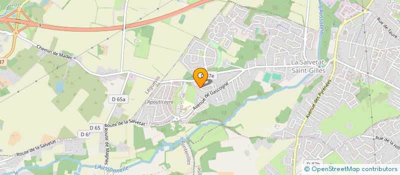 localisation de l'entreprise AC MAINTENANCE INFORMATIQUE  LA SALVETAT-SAINT-GILLES