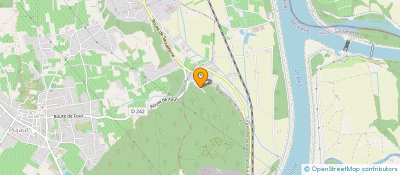 localisation de l'entreprise AC MECA  SAUVETERRE