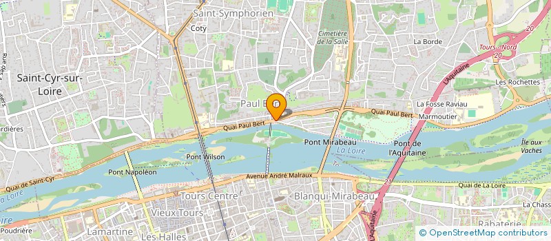 localisation de l'entreprise AC MEUBLES  TOURS