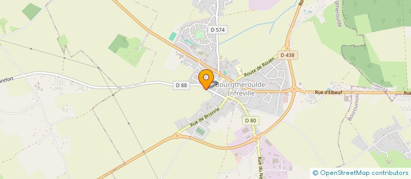 localisation de l'entreprise AC MILLENIUM  LES MONTS DU ROUMOIS