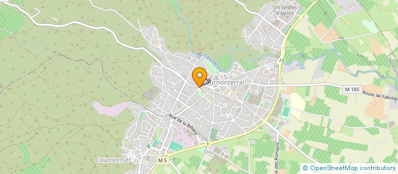 localisation de l'entreprise AC&MO à COURNONTERRAL