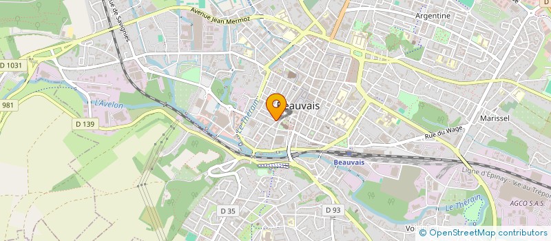 localisation de l'entreprise AC MOBILE  BEAUVAIS