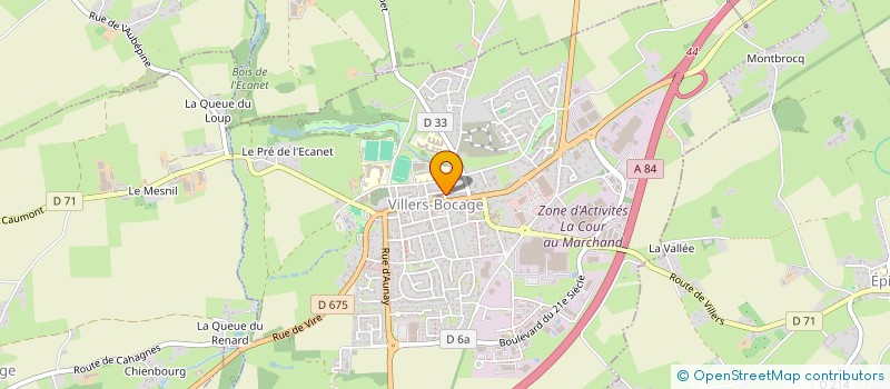 localisation de l'entreprise AC MULTI-SERVICES  VILLERS-BOCAGE