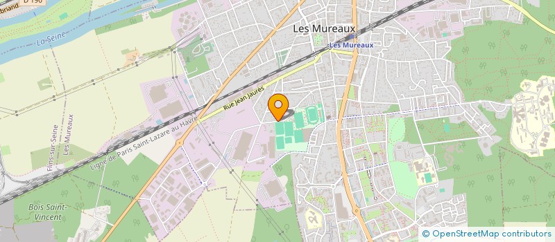 localisation de l'entreprise AC MULTISERVICES à LES MUREAUX