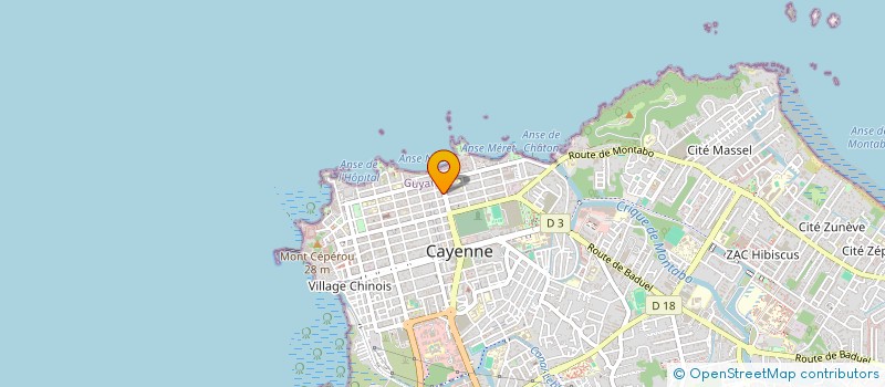 localisation de l'entreprise AC MULTISERVICES  CAYENNE