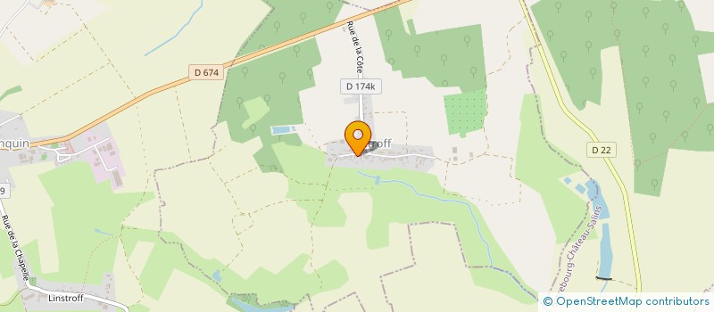 localisation de l'entreprise AC NEGOCE à FREMESTROFF