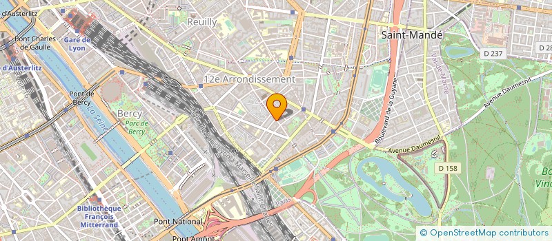 localisation de l'entreprise AC NET 1  PARIS