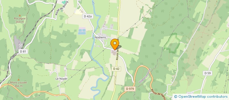 localisation de l'entreprise AC NOBLENS  VILLEREVERSURE