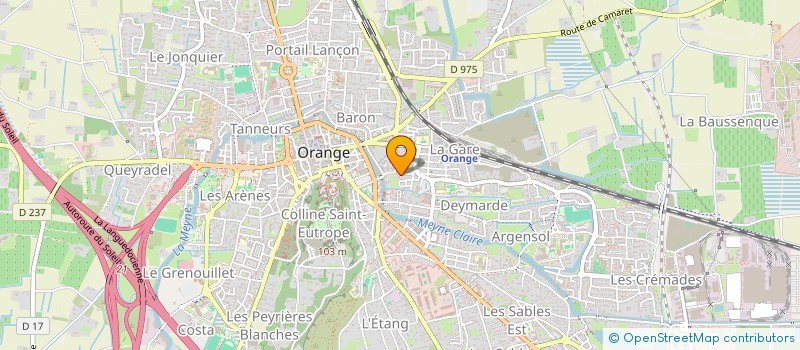 localisation de l'entreprise AC-NR  ORANGE