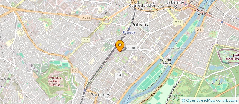 localisation de l'entreprise AC OFFICE à SURESNES