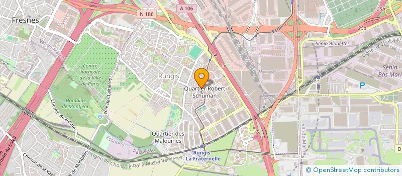 localisation de l'entreprise AC ORLY à RUNGIS