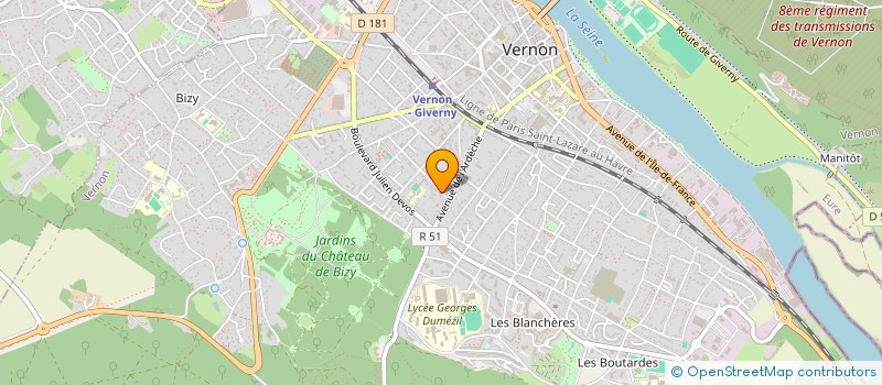 localisation de l'entreprise AC PAC AIR CONDITIONNE  BELLOY-EN-FRANCE