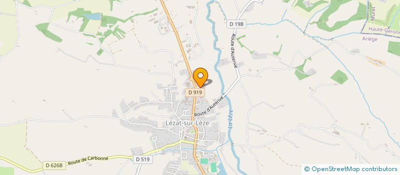 localisation de l'entreprise AC PLOMBERIE 09  LEZAT-SUR-LEZE