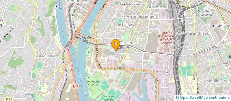 localisation de l'entreprise AC PLUS à LYON