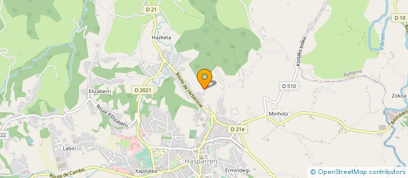 localisation de l'entreprise AC-PREV à HASPARREN
