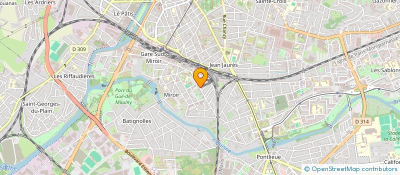 localisation de l'entreprise AC PRODUCTIONS  LE MANS