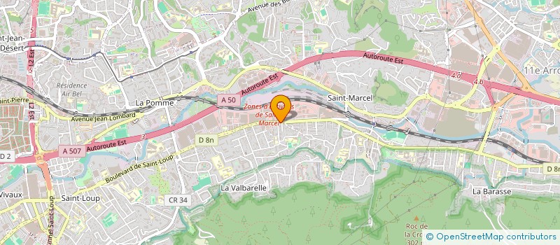 localisation de l'entreprise AC PROPRE 13 à MARSEILLE