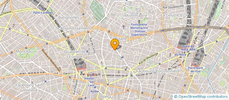 localisation de l'entreprise AC PUBLICATION GROUPE EDITEUR PUBLICITAI  PARIS