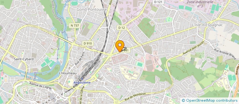 localisation de l'entreprise AC QSE à ANGOULEME