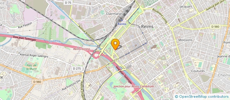 localisation de l'entreprise AC RENOV à REIMS