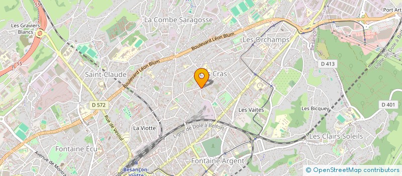 localisation de l'entreprise AC RENOV  BESANCON