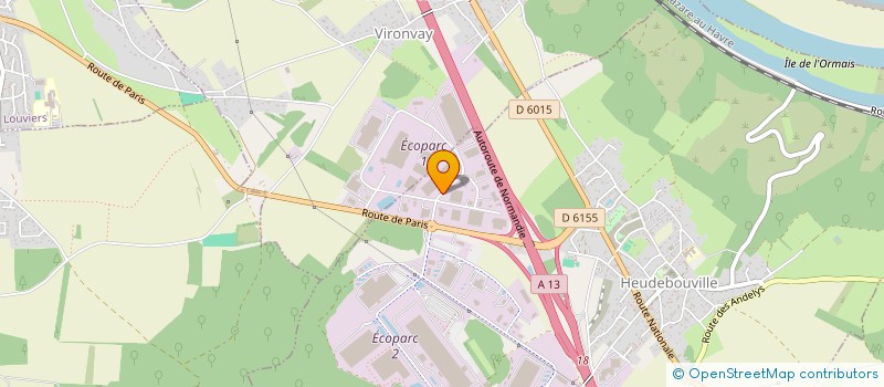 localisation de l'entreprise AC RENOV SARL  HEUDEBOUVILLE