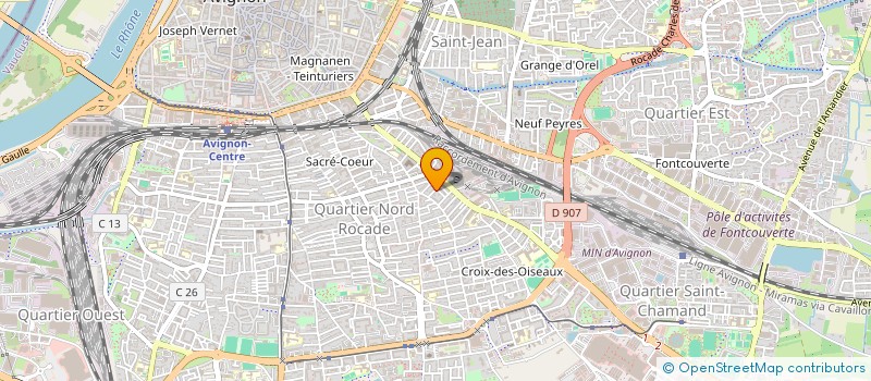 localisation de l'entreprise AC RENOVATION  AVIGNON