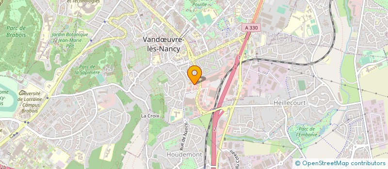 localisation de l'entreprise AC RESEAUX à VANDŒUVRE-LES-NANCY