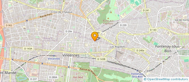 localisation de l'entreprise AC RESEAUX  HERBLAY-SUR-SEINE