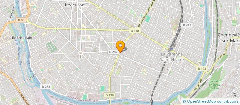 localisation de l'entreprise AC ROM à SAINT-MAUR-DES-FOSSES