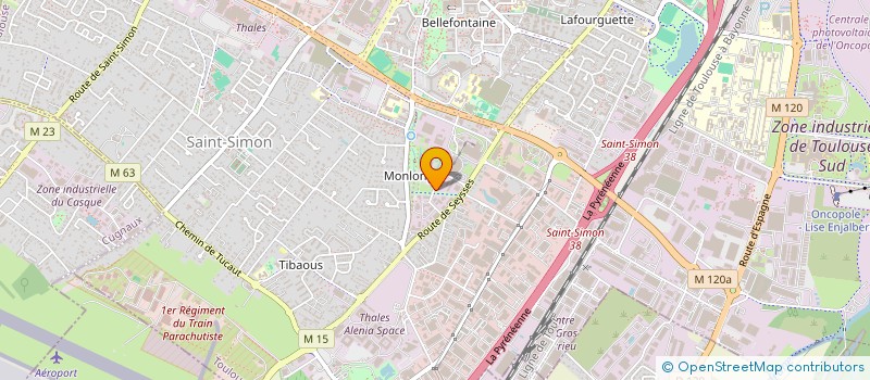 localisation de l'entreprise AC ROZIERS  TOULOUSE