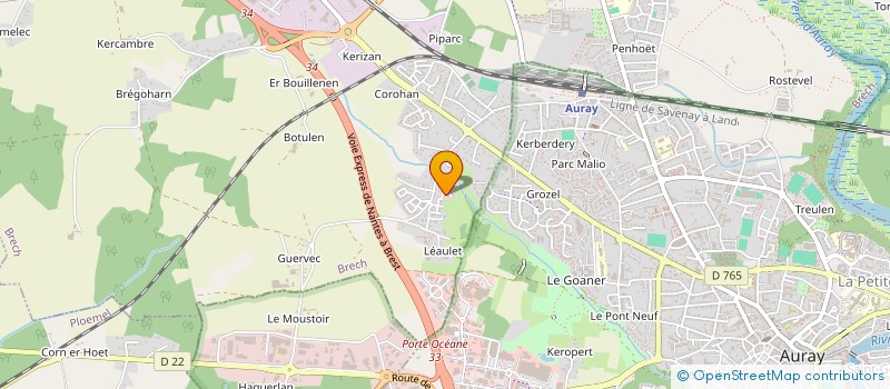 localisation de l'entreprise AC SAILING  BRECH