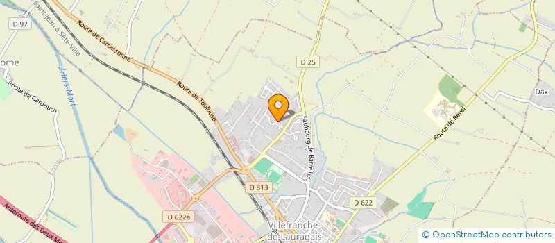 localisation de l'entreprise AC SECTEUR SUD-OUEST  VILLEFRANCHE-DE-LAURAGAIS