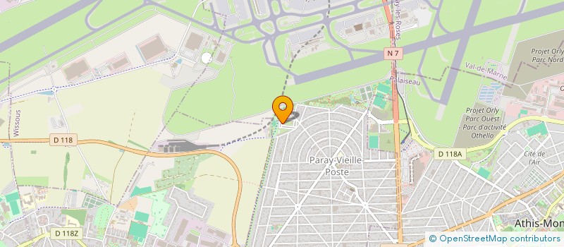 localisation de l'entreprise AC SERVICES à PARAY-VIEILLE-POSTE
