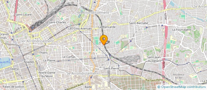 localisation de l'entreprise AC SIGNALETIQUE à MARSEILLE
