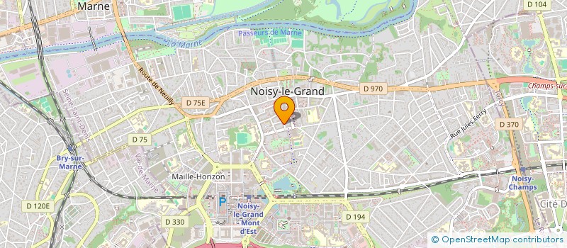 localisation de l'entreprise AC SOLUTIONS à NOISY-LE-GRAND