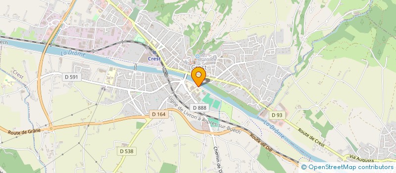 localisation de l'entreprise AC SONORISATION  ALLEX