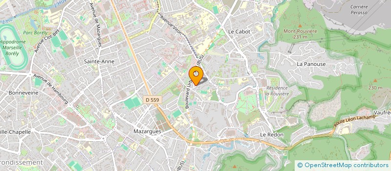 localisation de l'entreprise AC TAXI à MARSEILLE