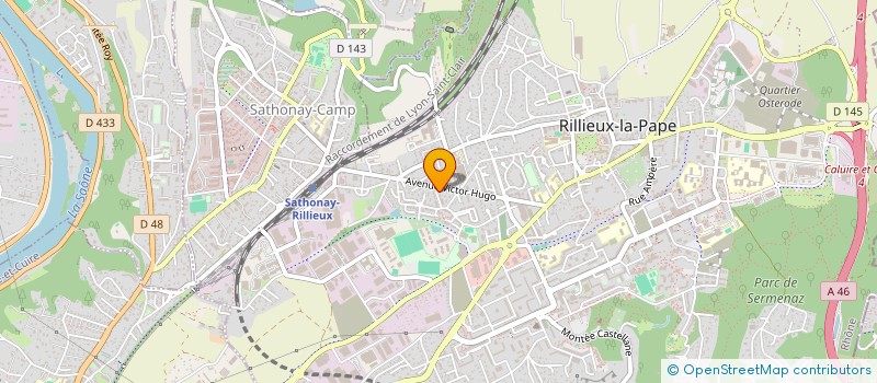 localisation de l'entreprise AC'TRANS  RILLIEUX-LA-PAPE