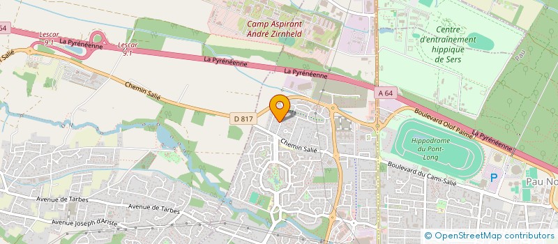 localisation de l'entreprise AC TRANSACTION à LONS