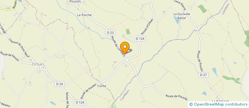 localisation de l'entreprise AC VERTUMNE  POULAN-POUZOLS