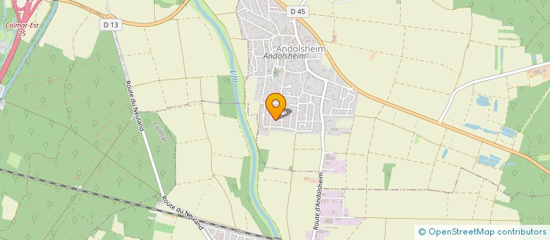 localisation de l'entreprise AC VIGER  ANDOLSHEIM