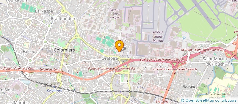 localisation de l'entreprise AC080 à COLOMIERS