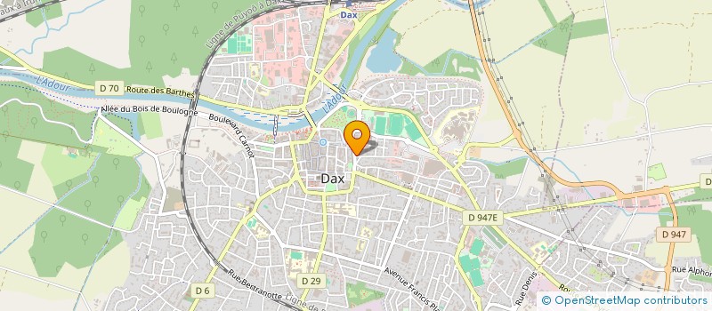 localisation de l'entreprise AC130  DAX