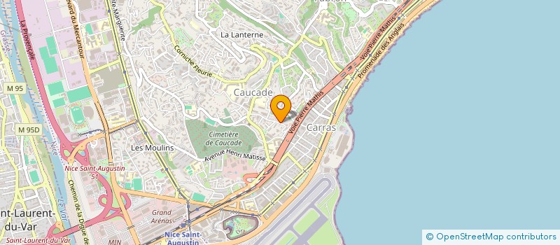 localisation de l'entreprise AC2 à NICE