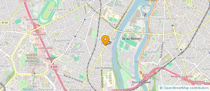 localisation de l'entreprise AC200 à TOULOUSE