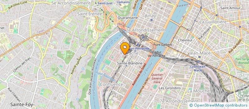 localisation de l'entreprise AC25  ECULLY