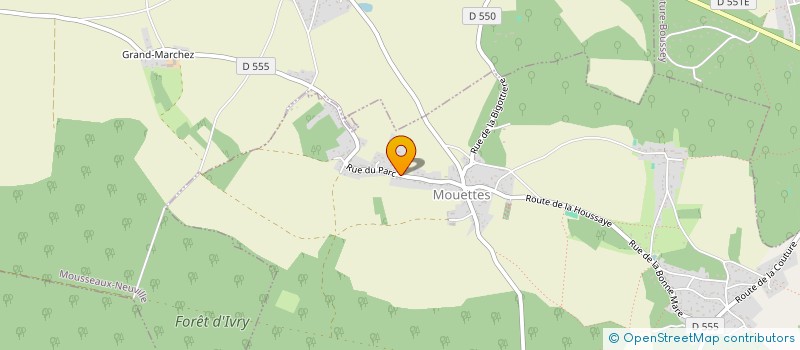 localisation de l'entreprise AC2B  LA MADELEINE-DE-NONANCOURT