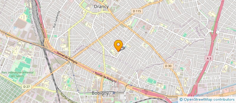 localisation de l'entreprise AC2B CONTRACTING à DRANCY